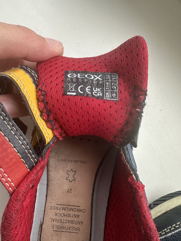 Дитячі коосівки Geox 15,5 см устілка
