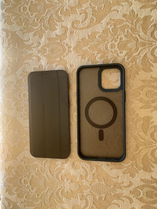 Iphone 12 Pro Max 128GB com capa translúcida