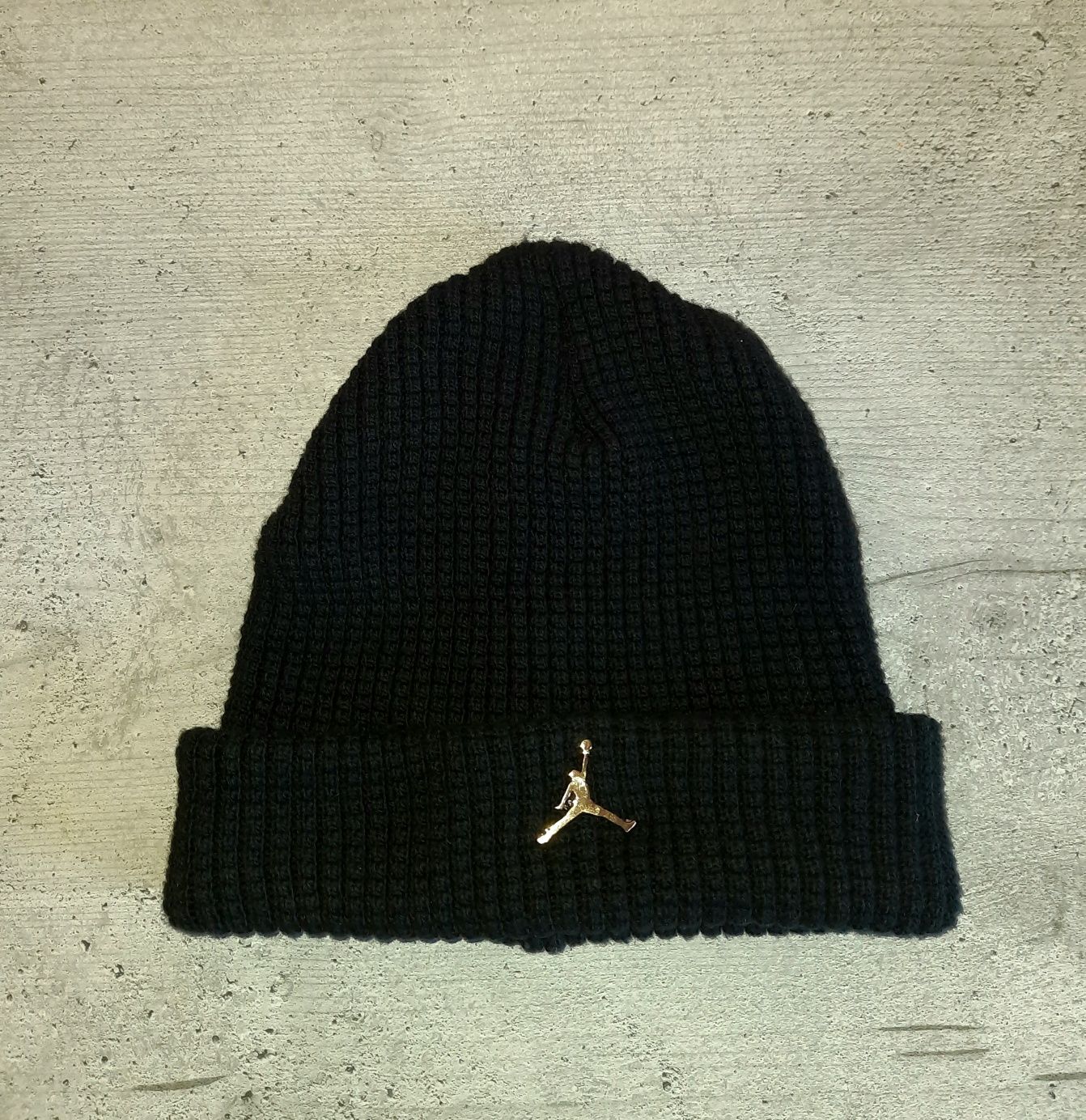 Шапка Air Jordan Beanie Utility Metal чёрная Nike ACG