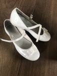 Buty białe lakierki na komunię tozm.34
