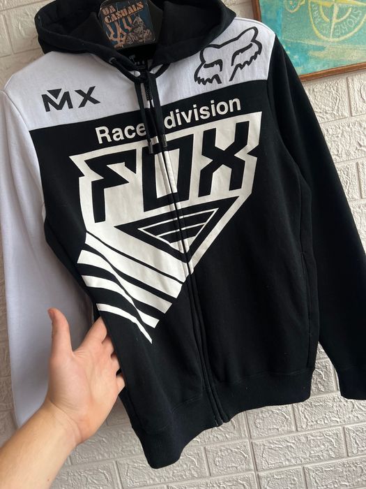 Зіп худі Fox Racing Zip Fleece з логотипами рС-M