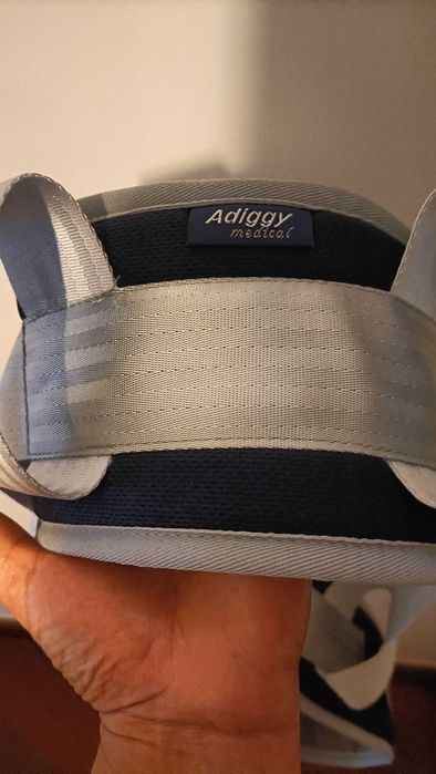 Cinto de transferência com pegas e fecho rápido.