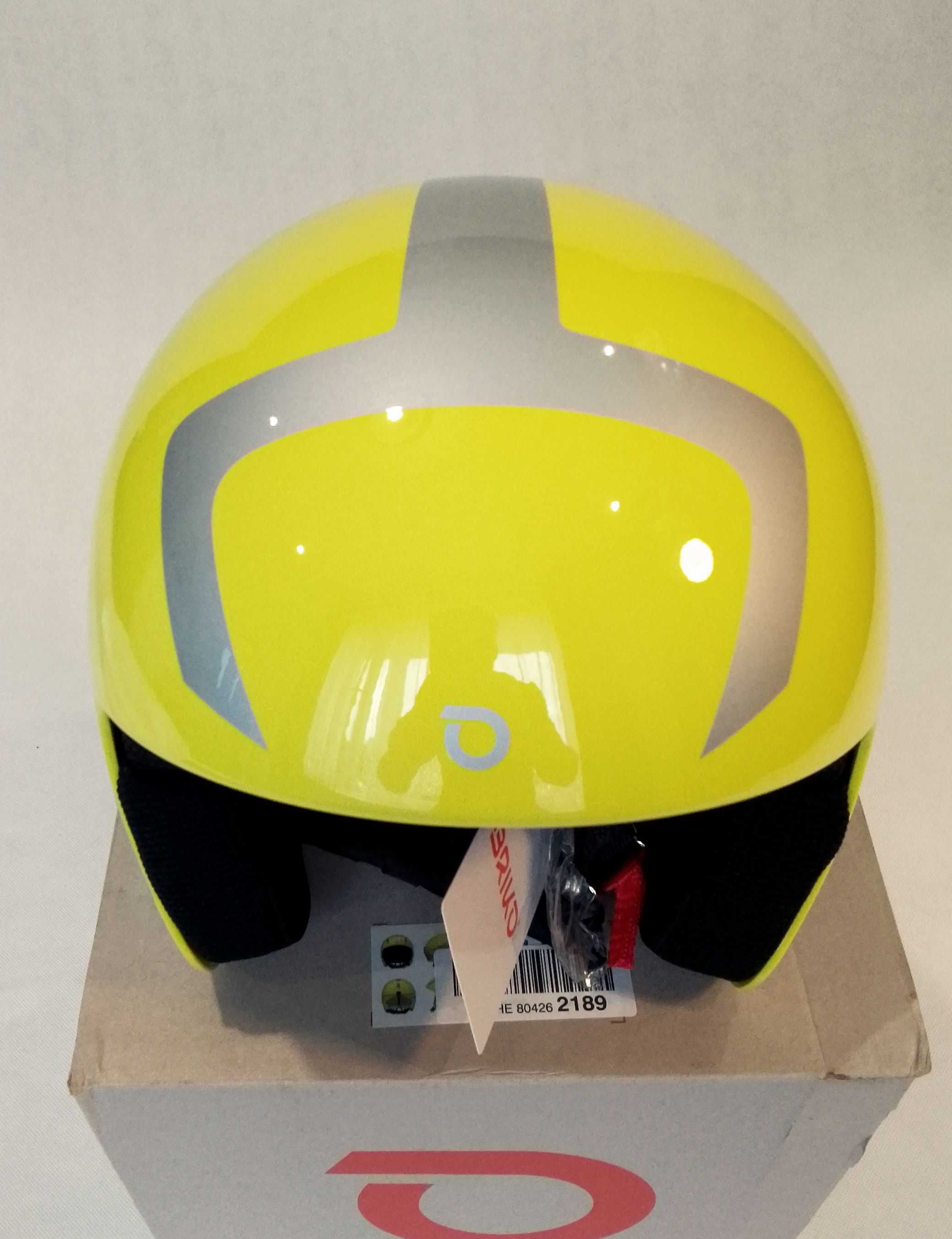Kask narciarski dziecięcy Briko Vulcano FIS 6.8, żółty r. XS 48-52 cm