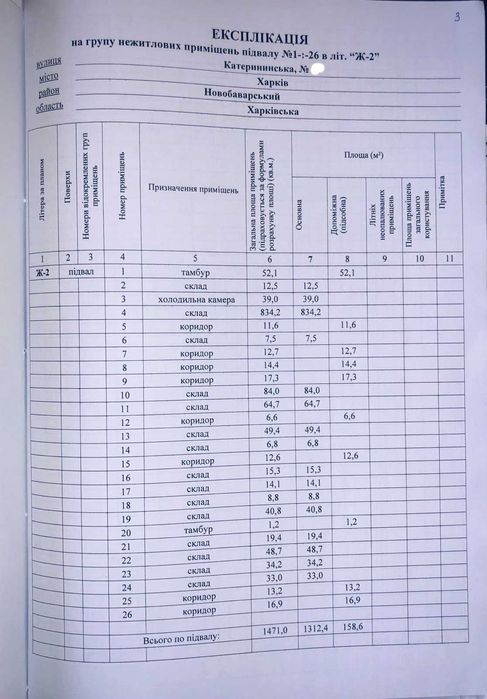 Без комиссии. Продам подвальное помещение 1471м и офис 98м, м.Левада