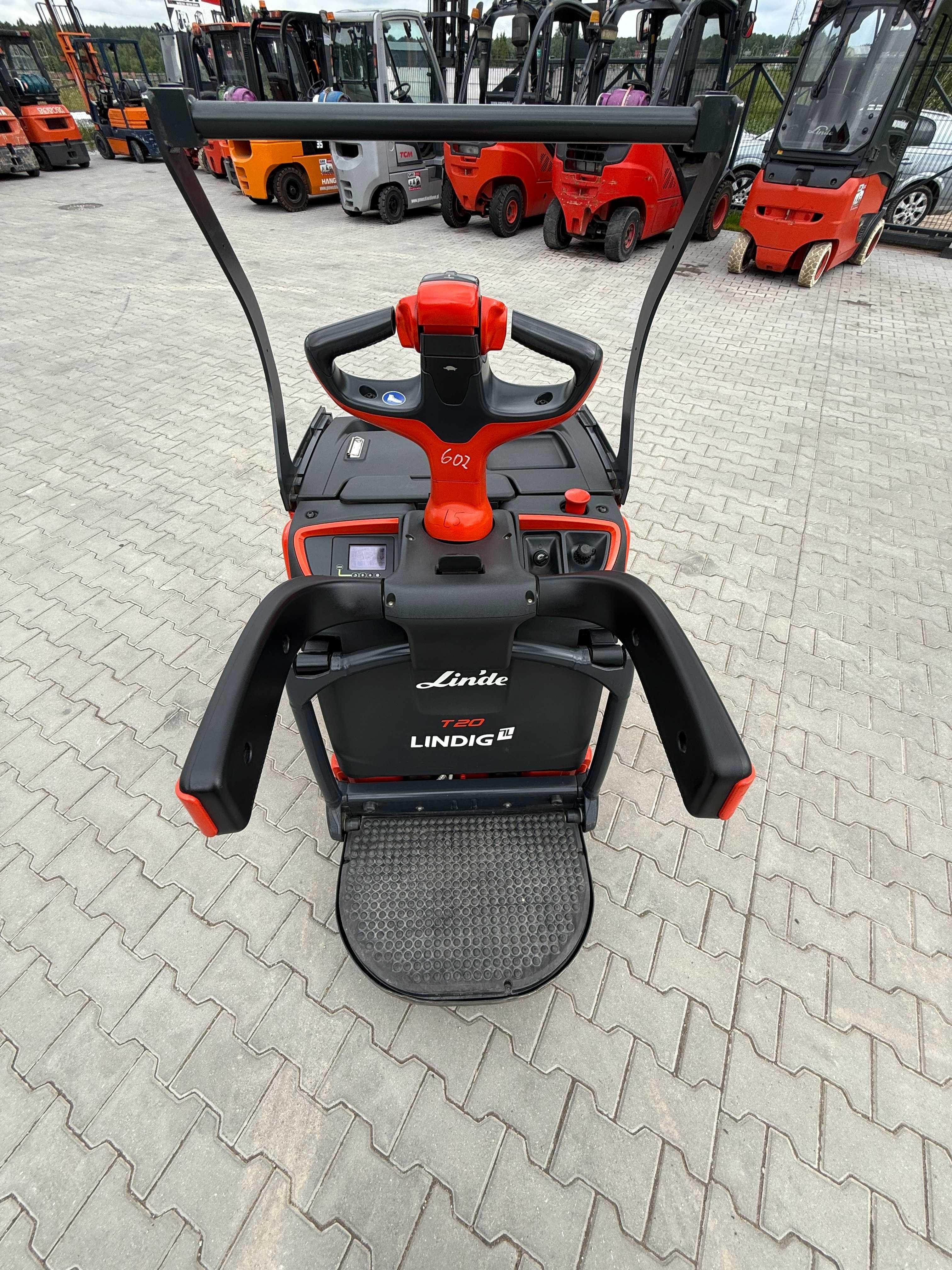 Wózek Paletowy Linde T20AP 2020r PODEST