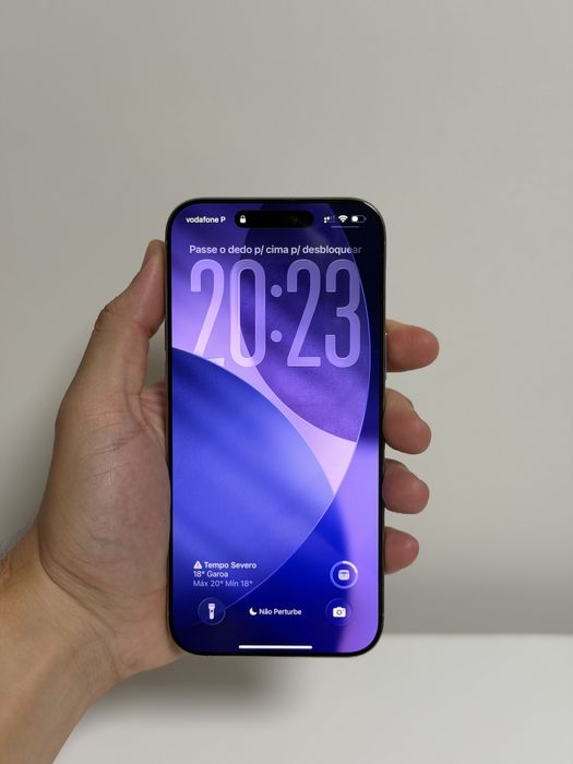 iPhone 16 Pro Max 256GB – Titânio Natural – Impecável!