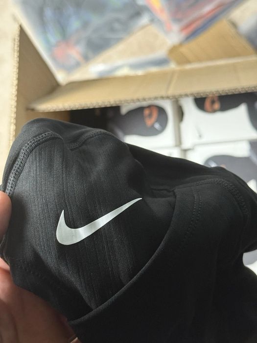 Балаклава nike pro Hyperwarm, чорна балаклава, Балаклава найк про