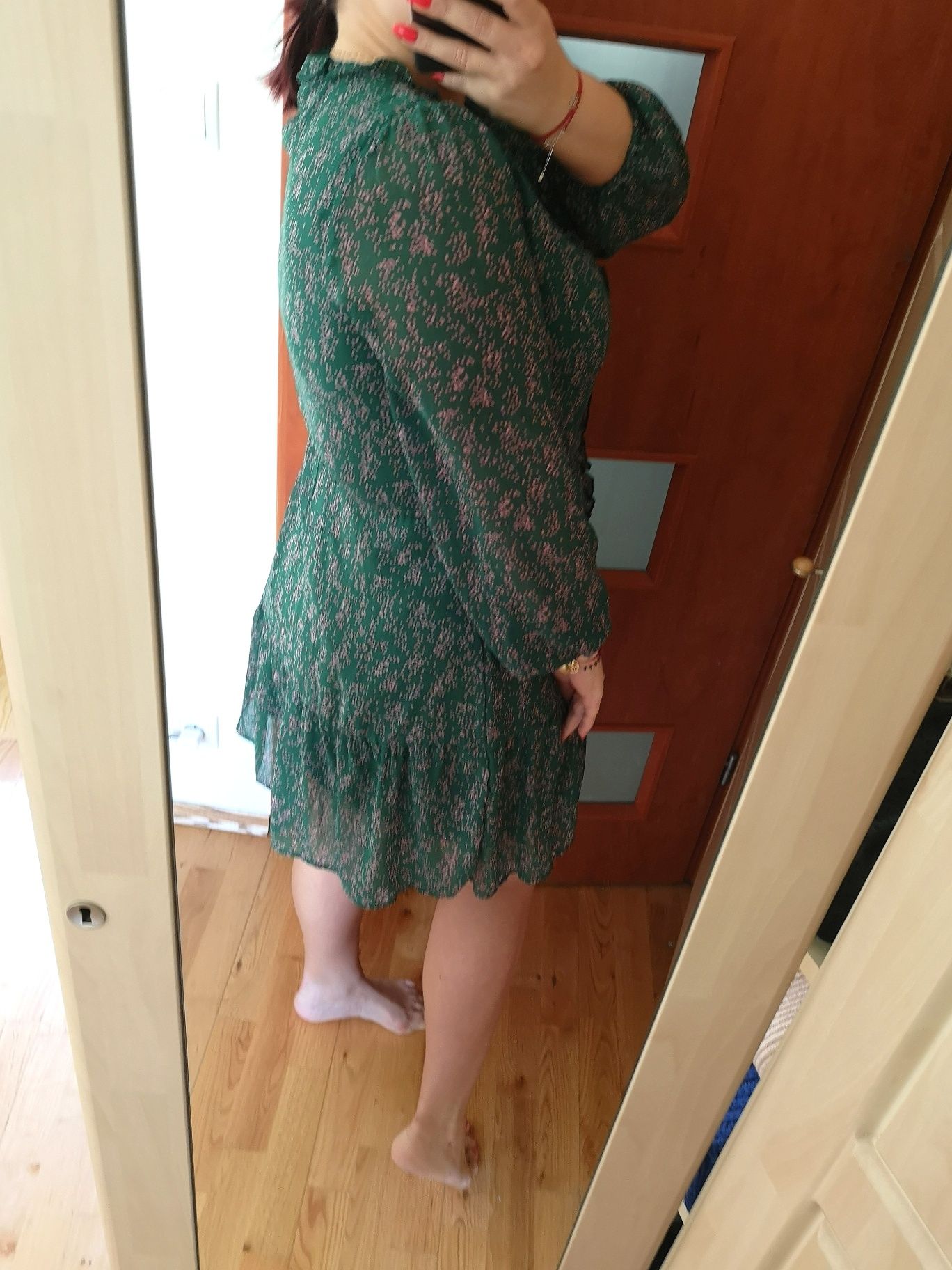Zielona sukienka z Reserved