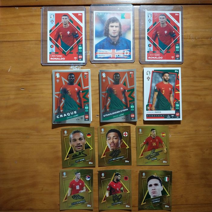 Cartas e SP's Euro 2024 Topps