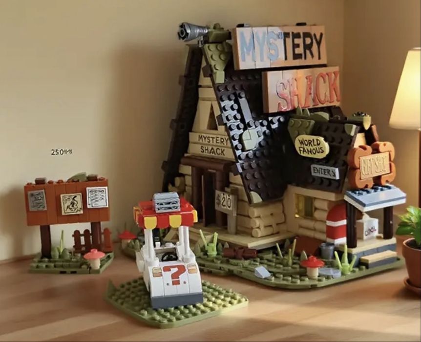 Лего "Хижина Чудес" из Гравити Фолз