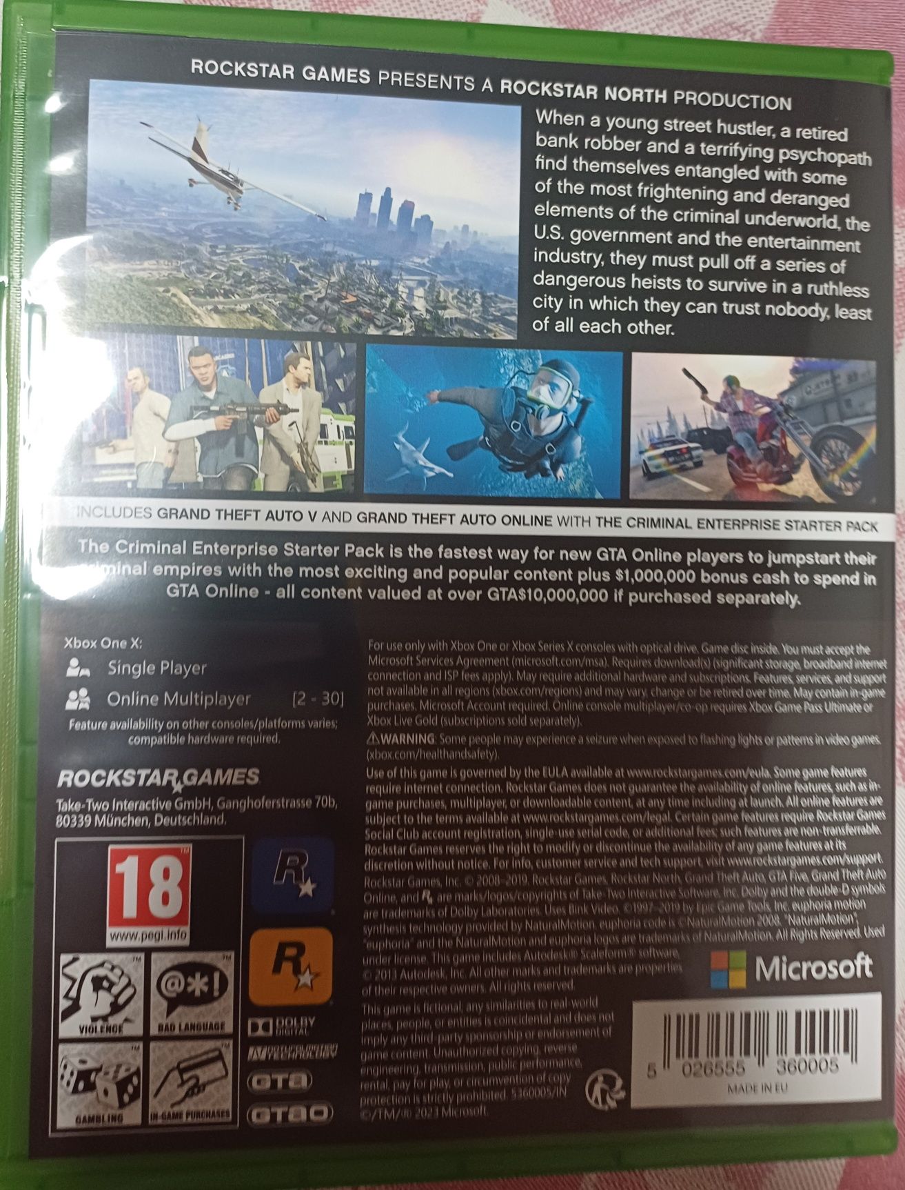 Jogo da Xbox one
