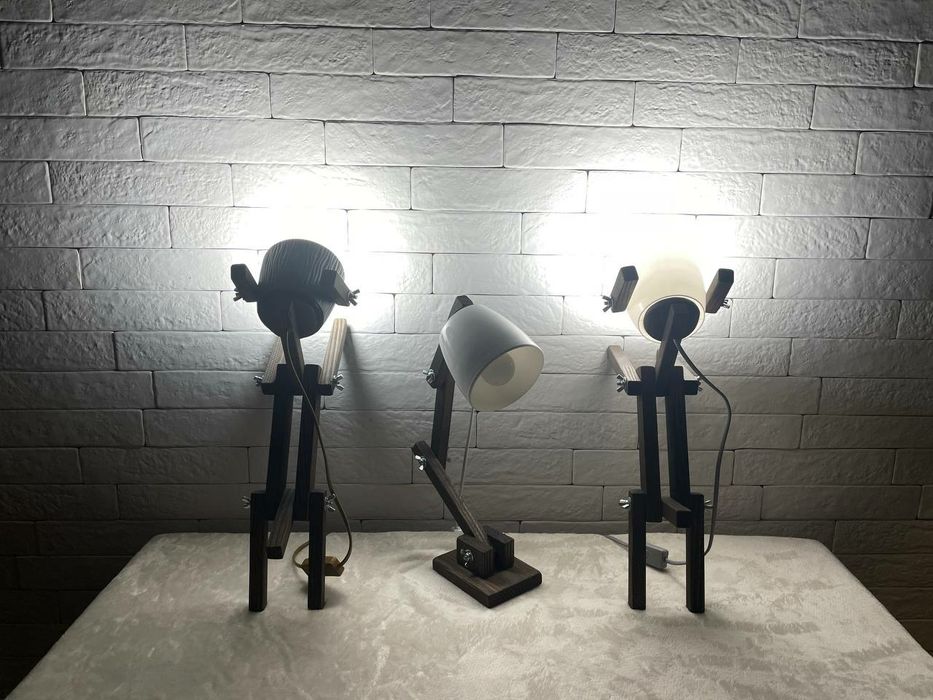 Настільна лампа, світильний. Гарний подарунок. Ручна робота.