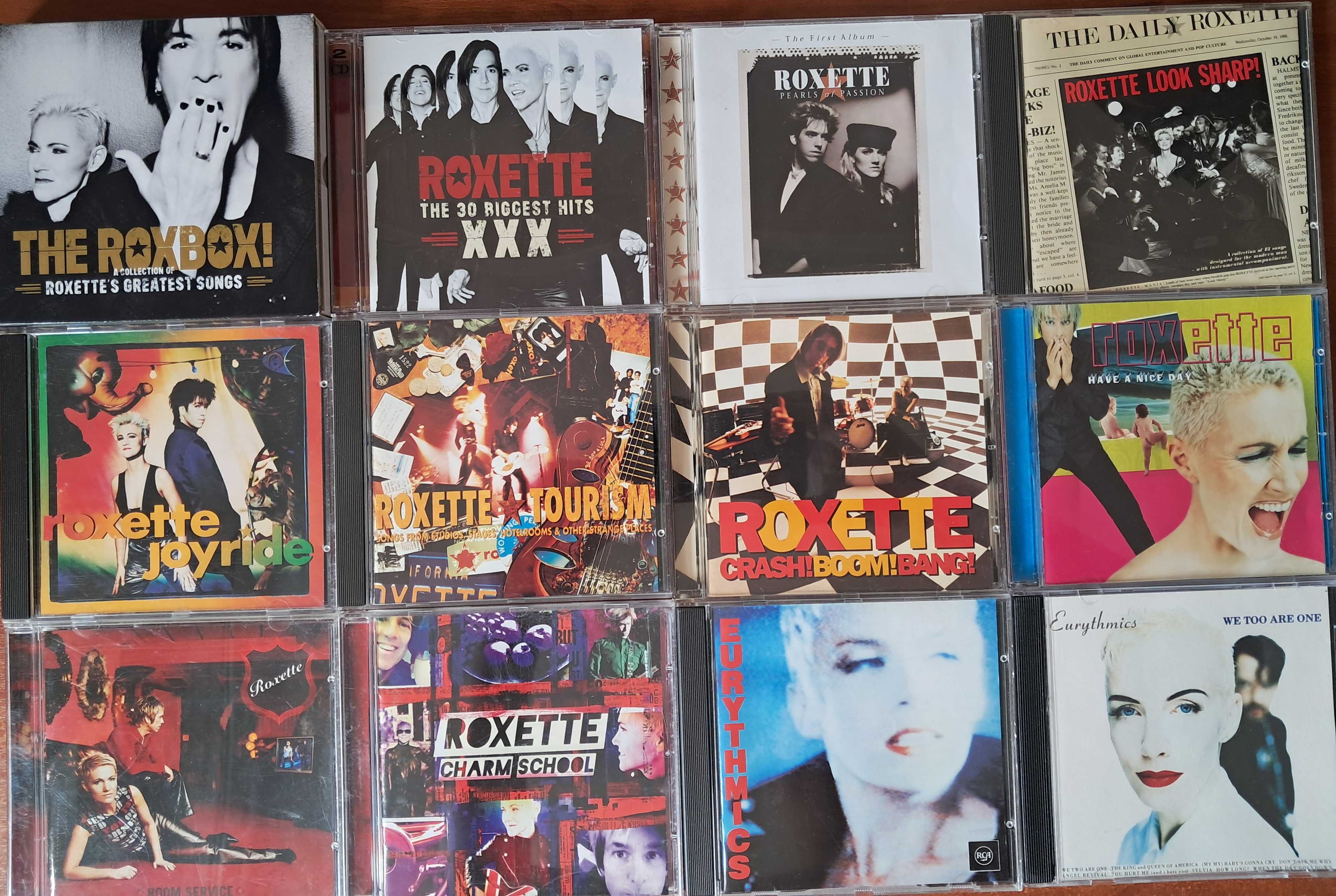 CD (Audio) Roxette DJ Bobo Eurythmics Cranberries Dire Straits R.E.M.