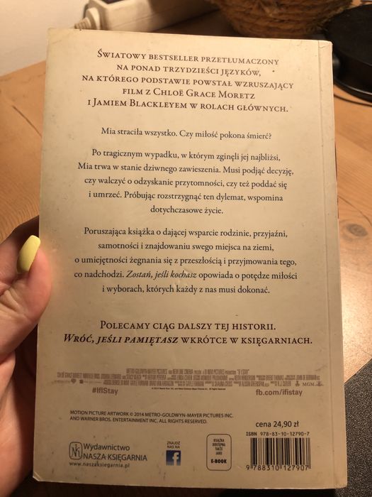 Zostań, jeśli kochasz - Gayle Forman