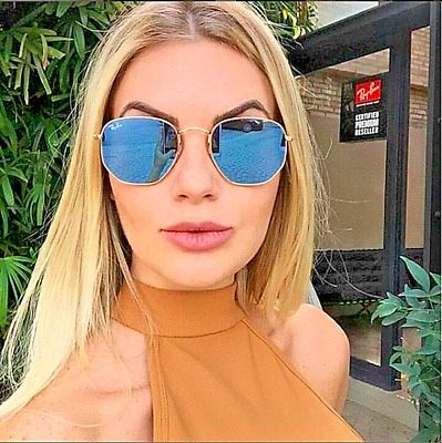 Ray Ban espelhados 100% originais como novo