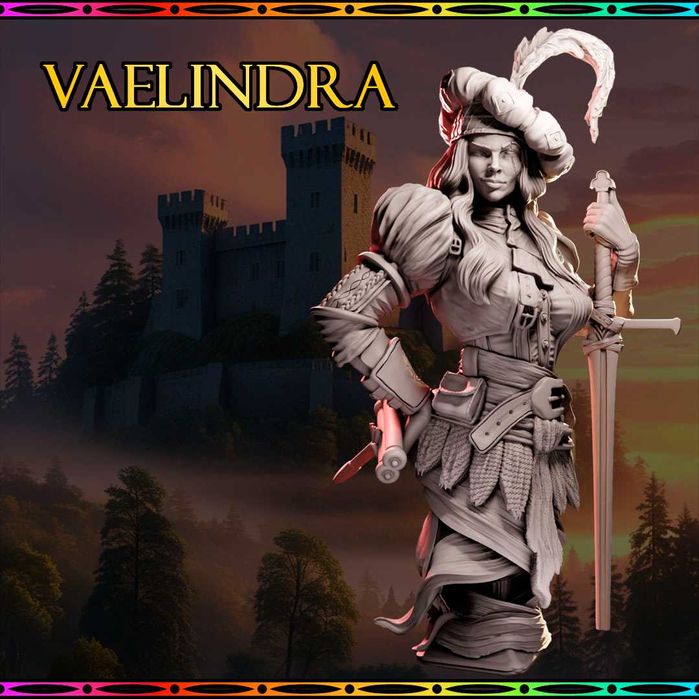 Arcane Ladies - Vaelindra Bust Popiersie - Figurka