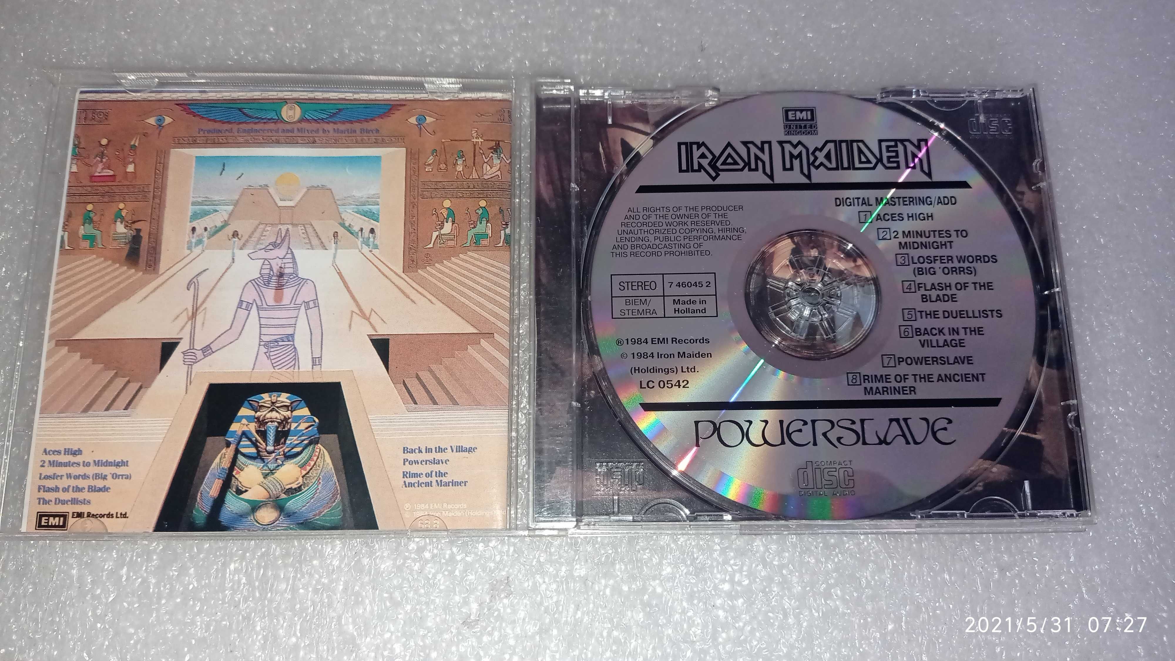 CD Iron Maiden (Powerslave)