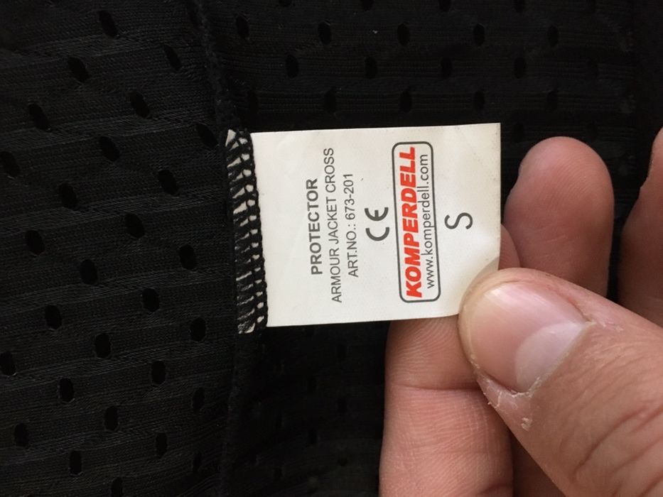 Защита спины черепаха моточерепаха мотозащита Komperdell Cross