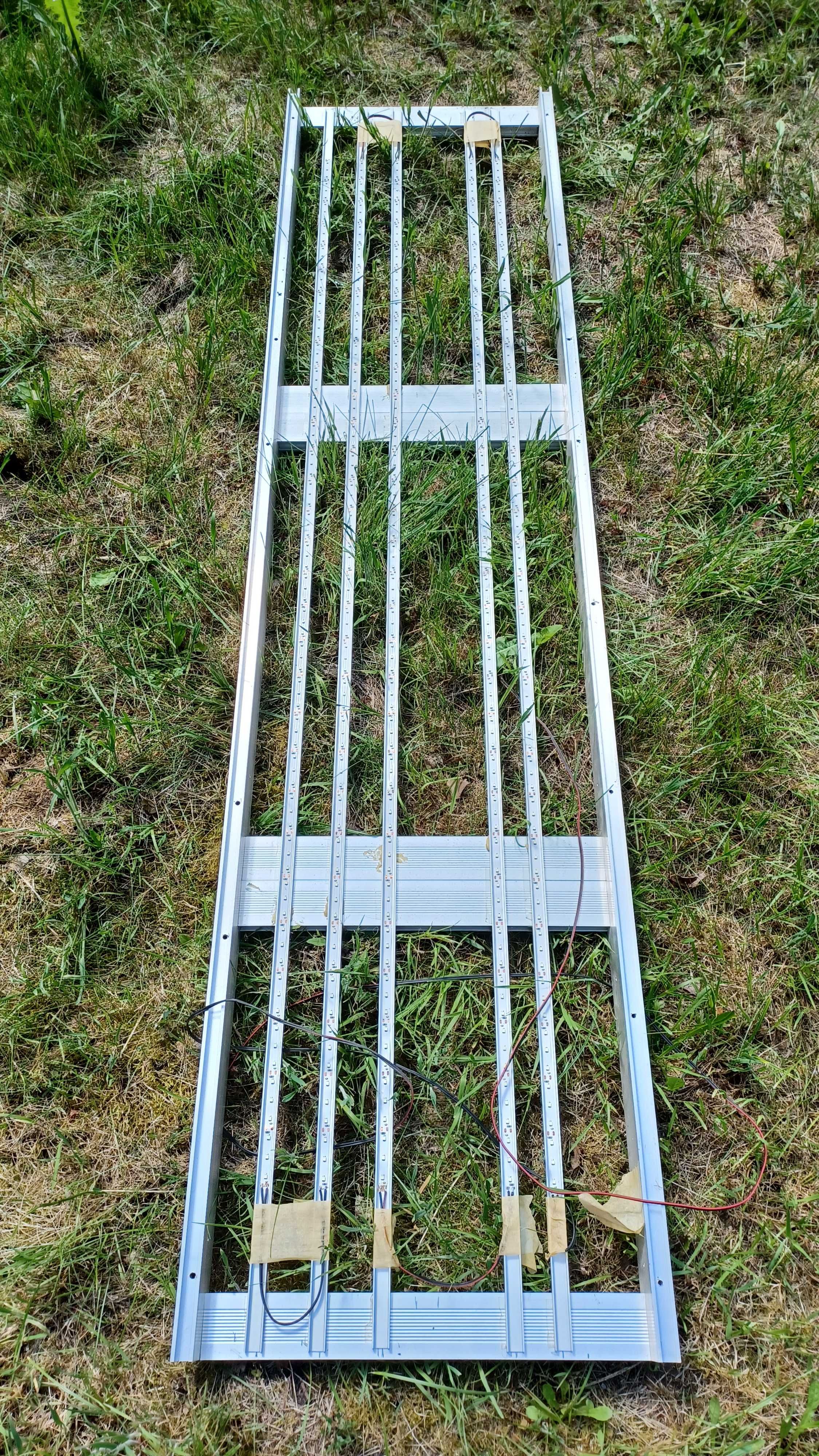 aluminiowa RAMA do kasetonu reklamowego LED 177 x 42 (reklama 200x50)