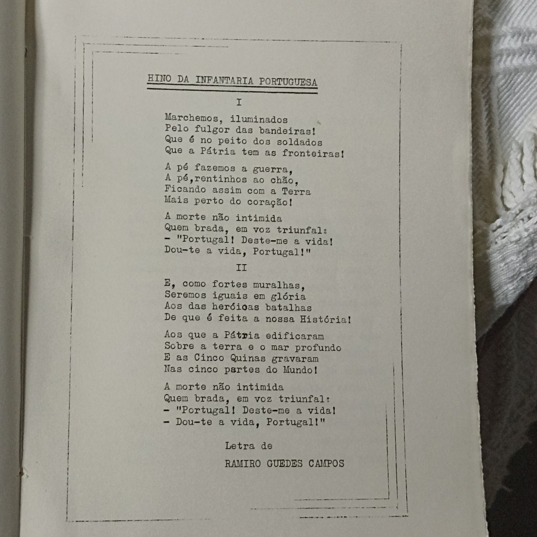 Livro de Palestras do 1 Pelotao do C.O.M de 1953/53