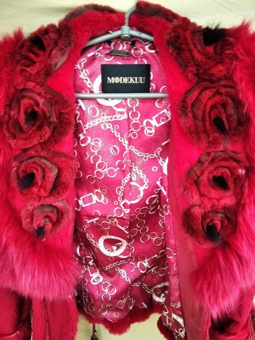 Жіноча шубка Modekuu з натурального хутра