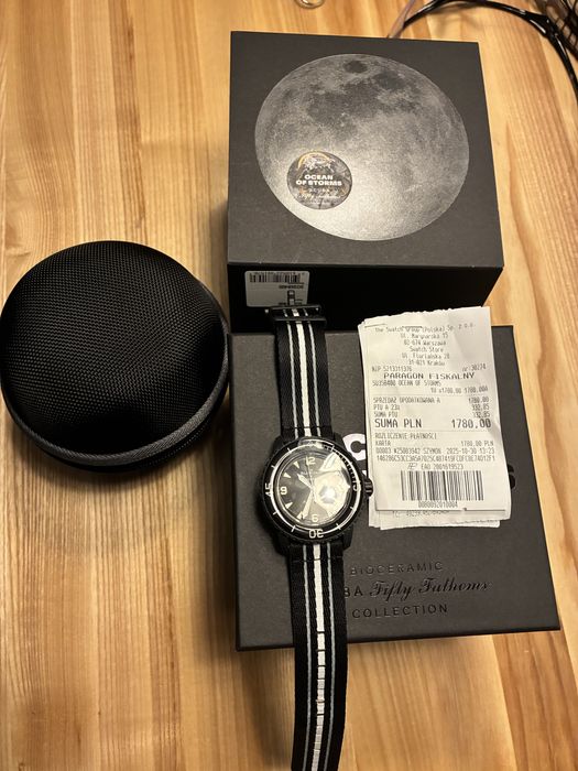 Blancpain x Swatch Scuba Fifty Fathoms Ocean of Storms