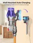 Odkurzacz pionowy bezprzewodowy Laresar V7 500W alternatywa Dyson