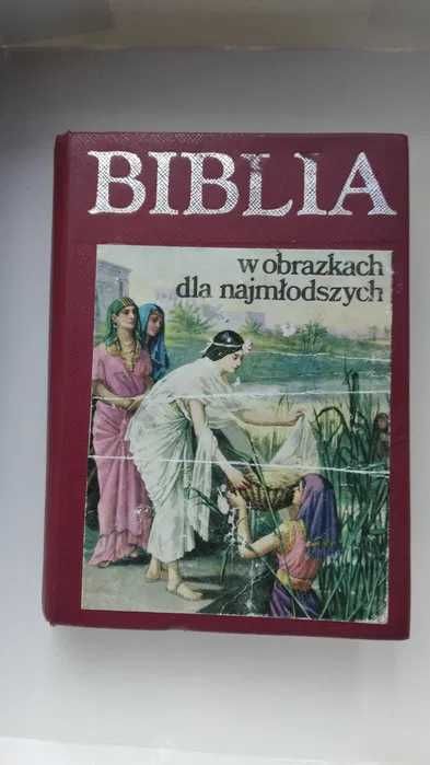 Papierz Jan Paweł II  plus Biblia w obrazkach dla dzieci.
