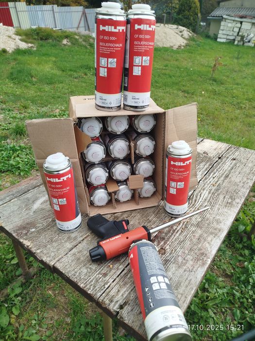Piana montażowa Hilti, pistolet Hilti cf ds1