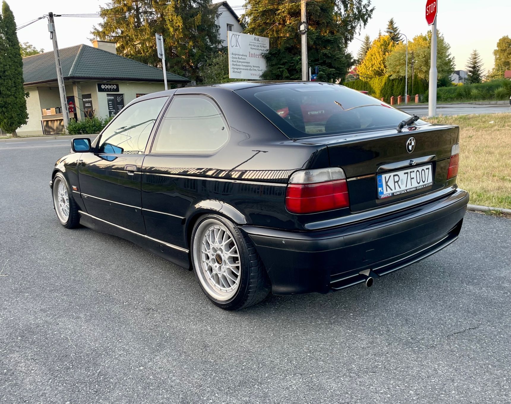 BMW Seria 3 318Ti e36 Compact Automat M pakiet Klima Gwint BBS 2tlg 1.8is