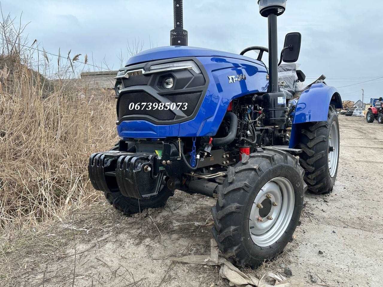 Трактор Forte XT-244 редукторний міст 3+1х2 двигун КМ385ВТ  ГУР Форте