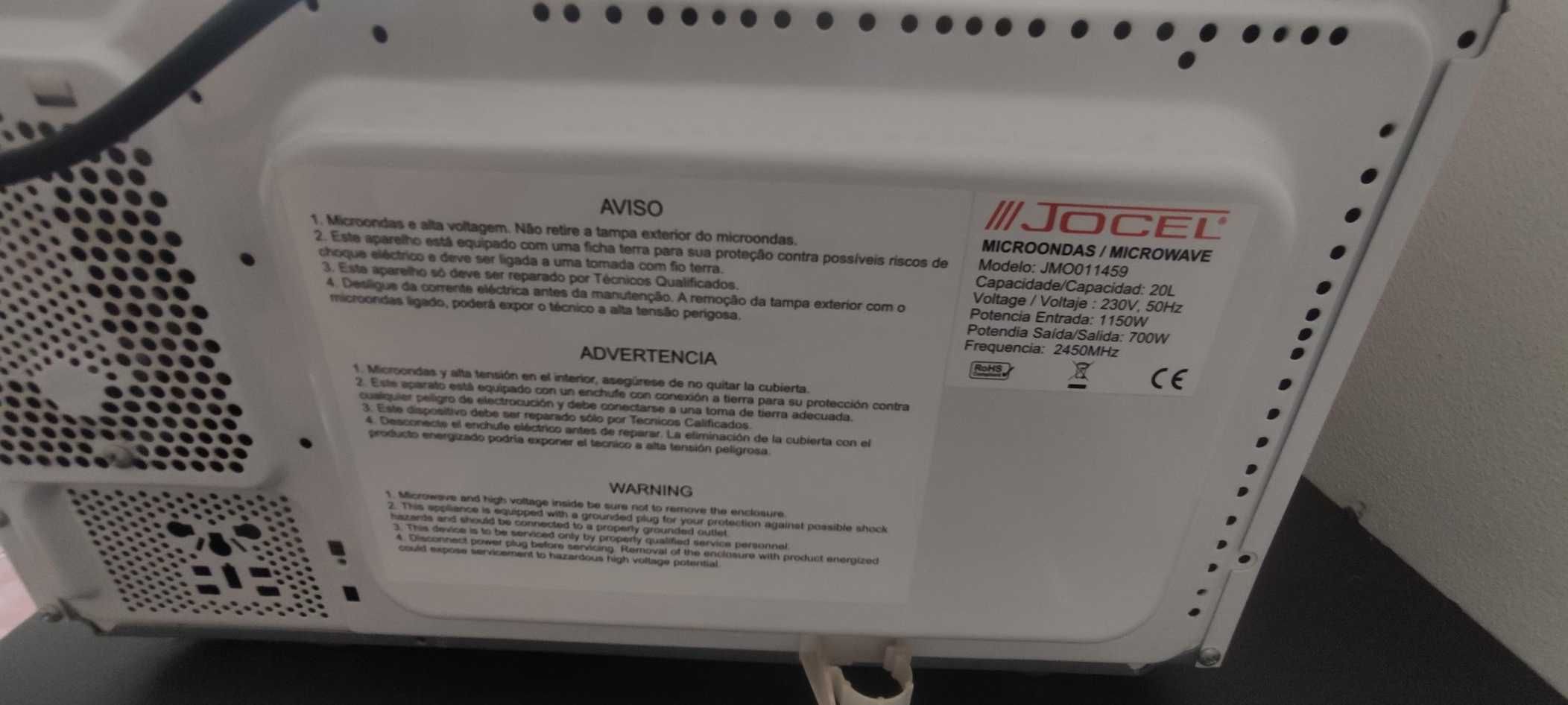 Microondas Jocel