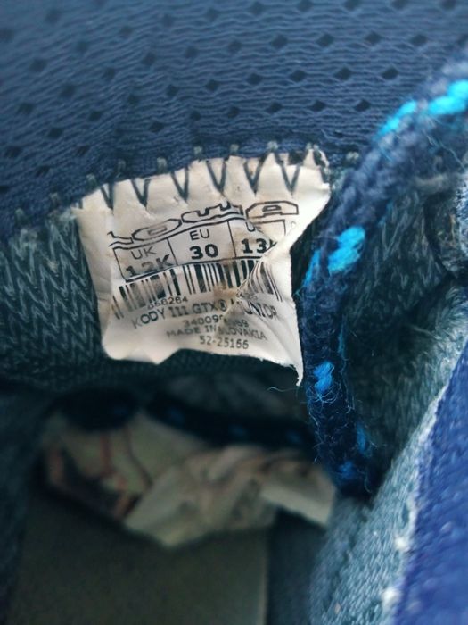 LOWA KODY lll GTX Junior трекінгові черевички розмір 30.GoreTex.Vibram