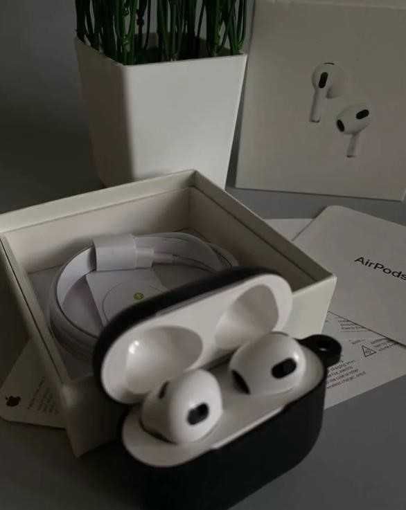 Навушники airpods 3 Повний 1в1 Динамік і мікрофон працють на відмінно!