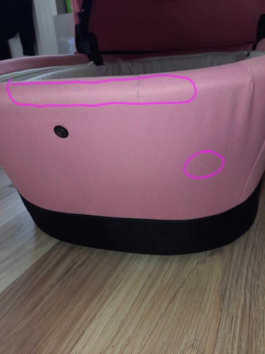 Gondola Cybex Melio 2.0 Magnolia Pink stan bdb