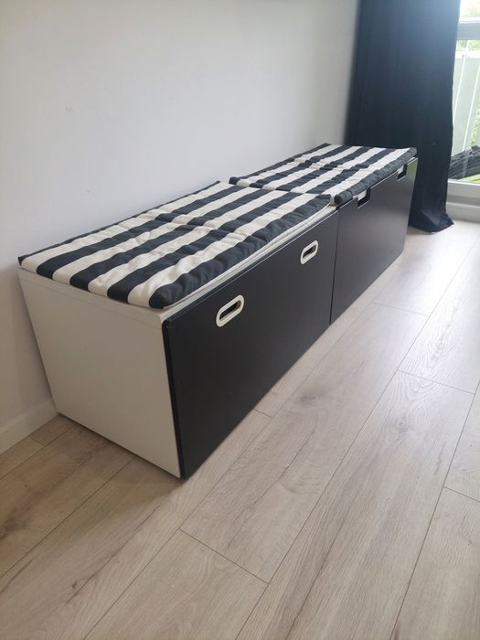 Skrzynia SMASTAD Ikea, ławka z pojemnikiem 2szt