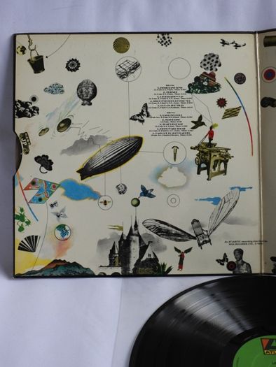 LED ZEPPELIN III LP 1970 Британская пластинка оригинал UK NM Re К50002