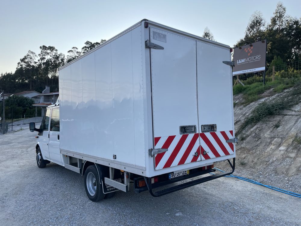 Ford Transit Cabine Dupla e Contentor