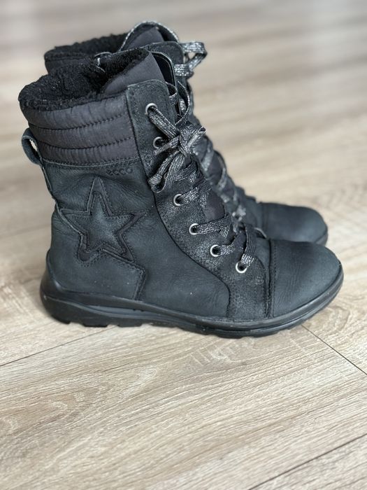 Зимові сапожки,зимние  Ecco gore tex