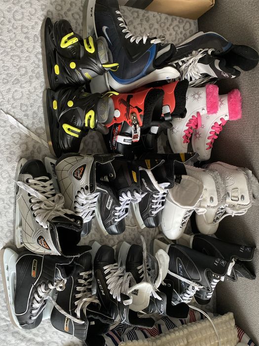 Łyżwy różne rozmiary