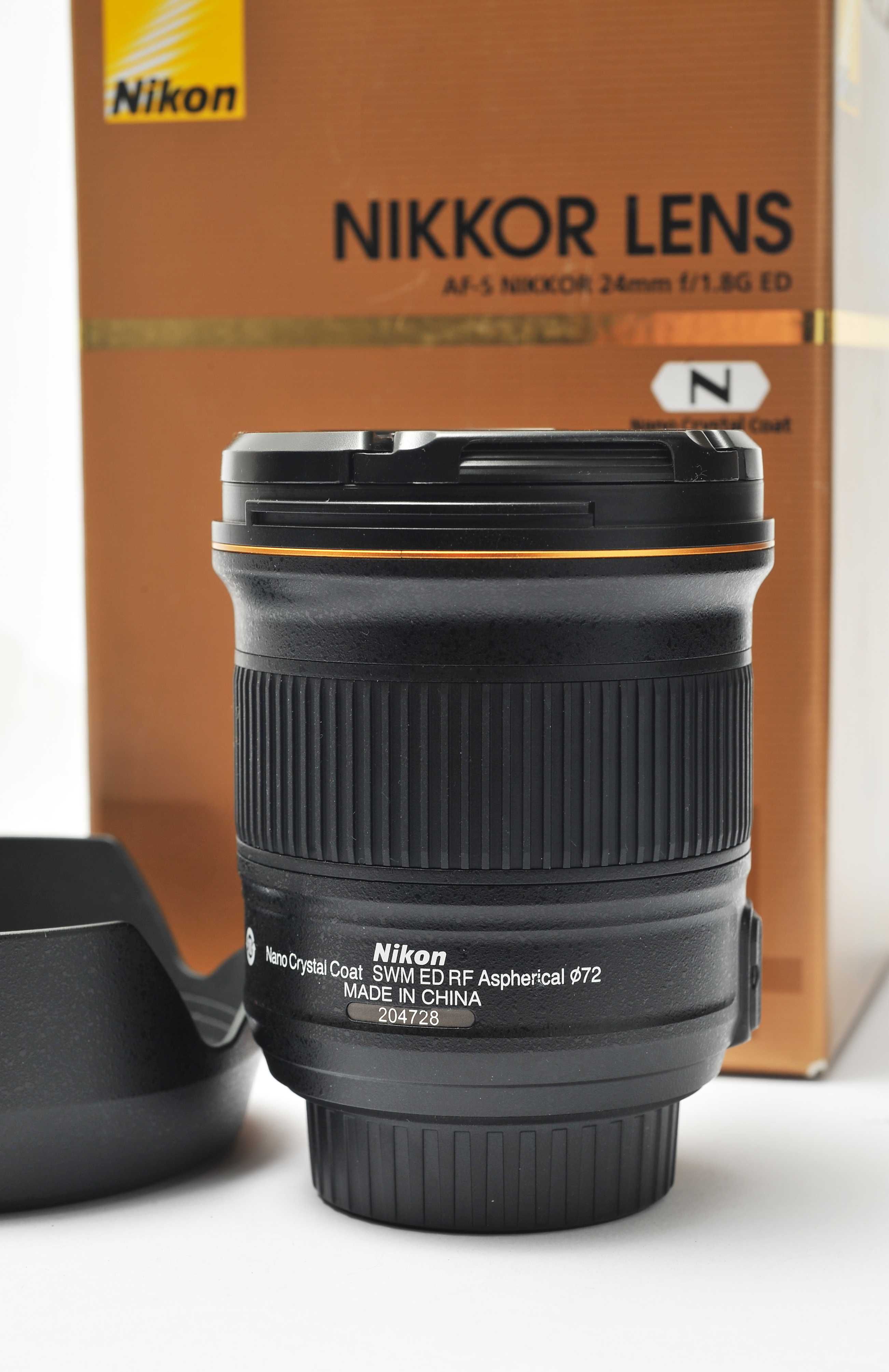 Nikon AF-s 24mm f/1.8G ED Excelente estado