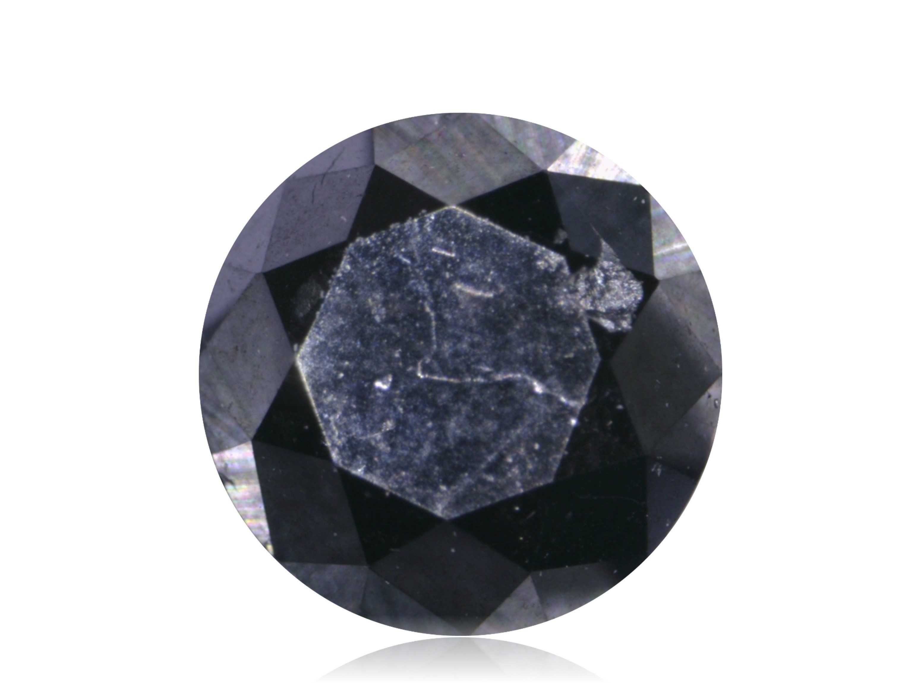 Diament 0.46ct Czarny Brylant