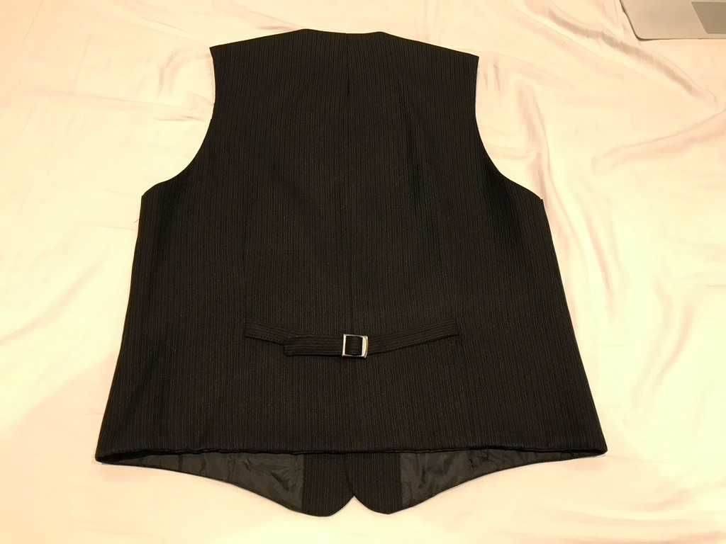Garnitur (marynarka, kamizelka, spodnie) Men Viper 182/50 czarny