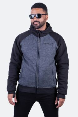 Urban Sport Aramid MC Hoodie Black Motard