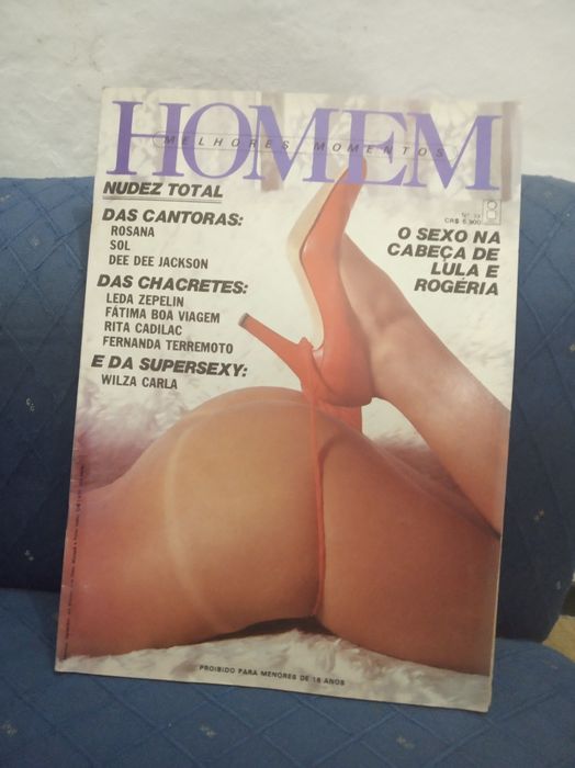Lote de revistas: Homem, Internacional, Close, Erotika