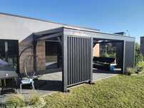 zadaszenie tarasu / pergola / taras drewniany / altana