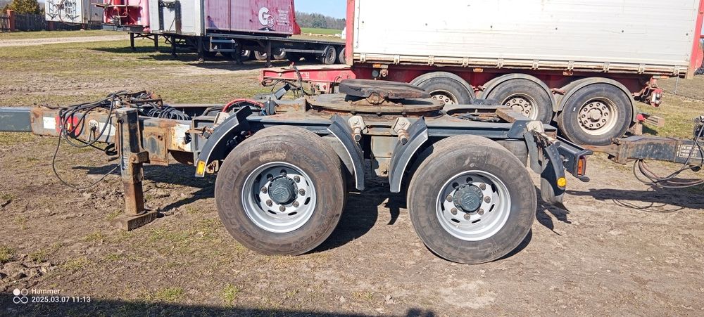 Wózek dolly Narko doli do naczepy fliegl wielton mega