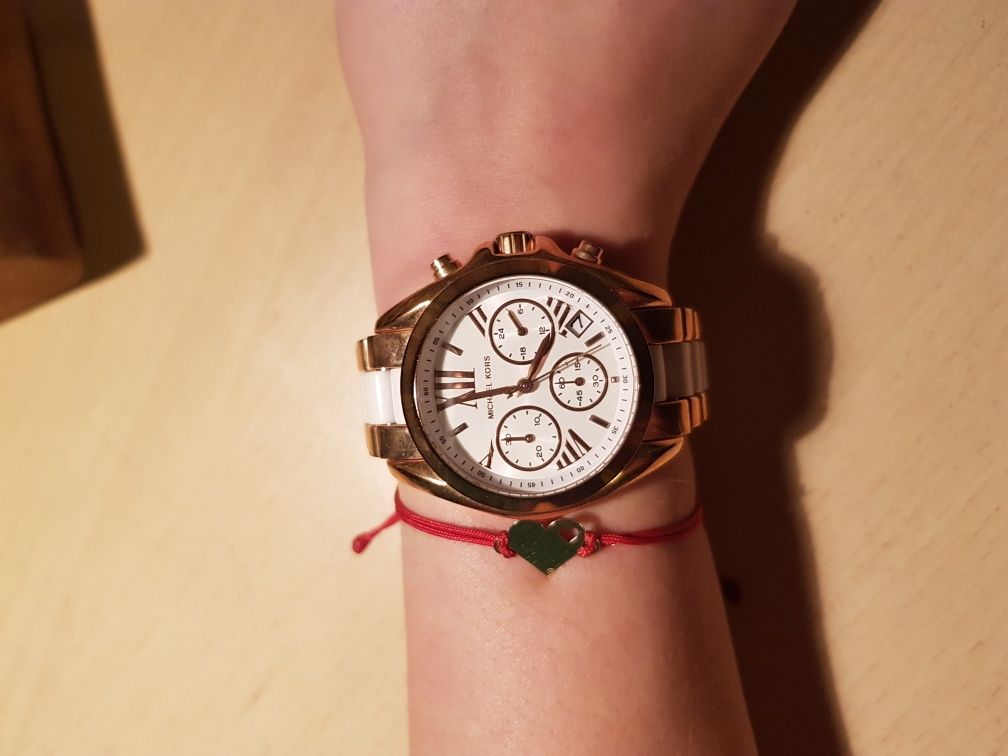 Złoty zegarek damski Michael Kors M5907