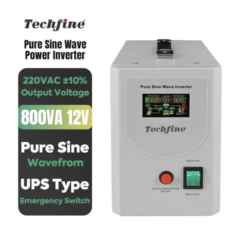 Інвертор (ДБЖ) для газового котла Techfine 800 VA