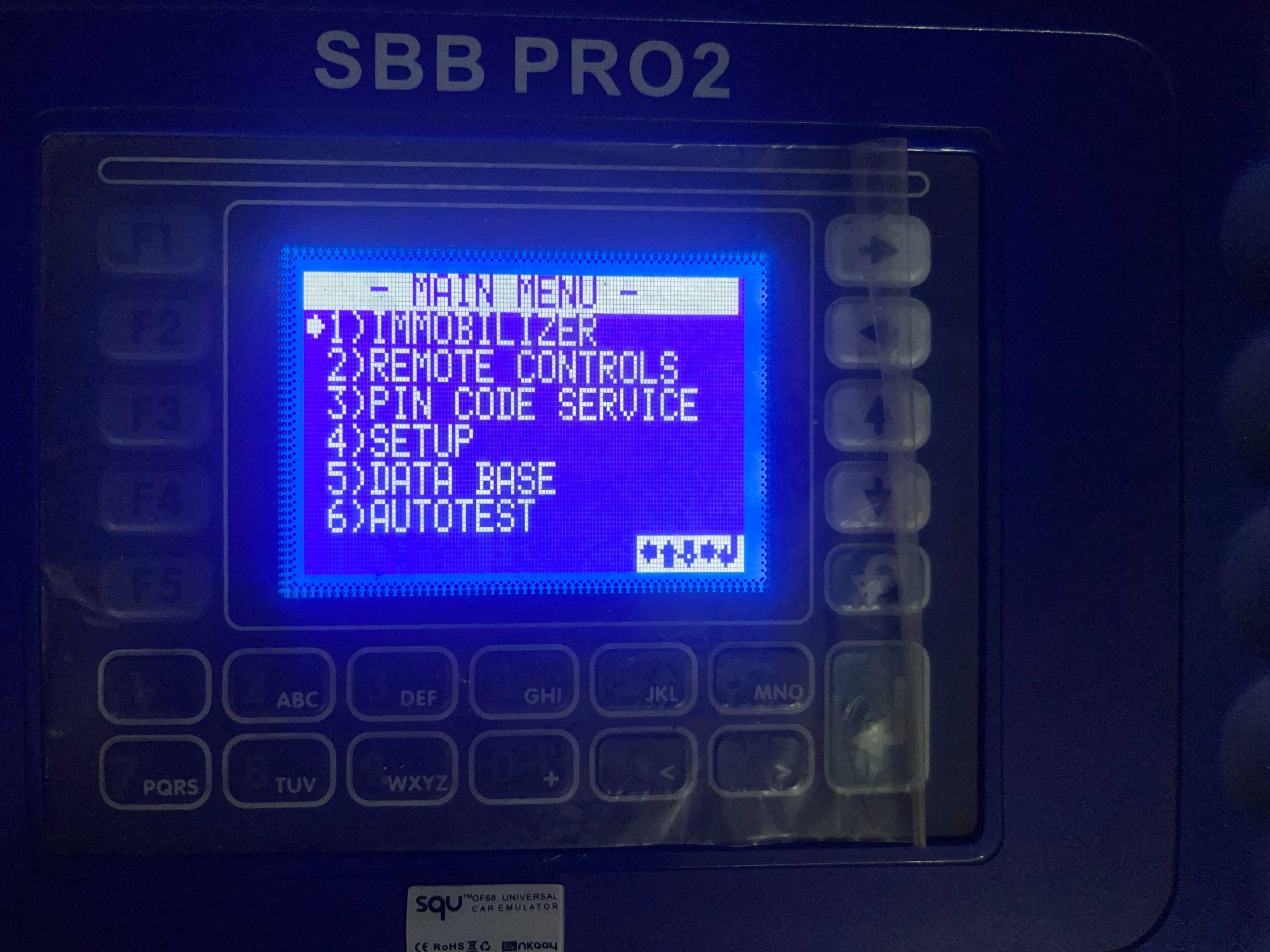 SBB V48.99 Pro2 Key Programmer V46.04